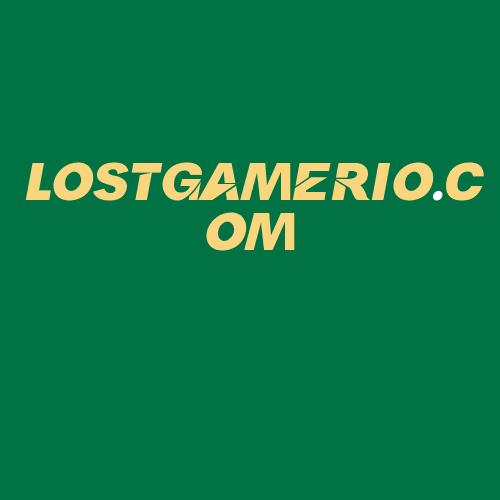 Logo da LOSTGAMERIO